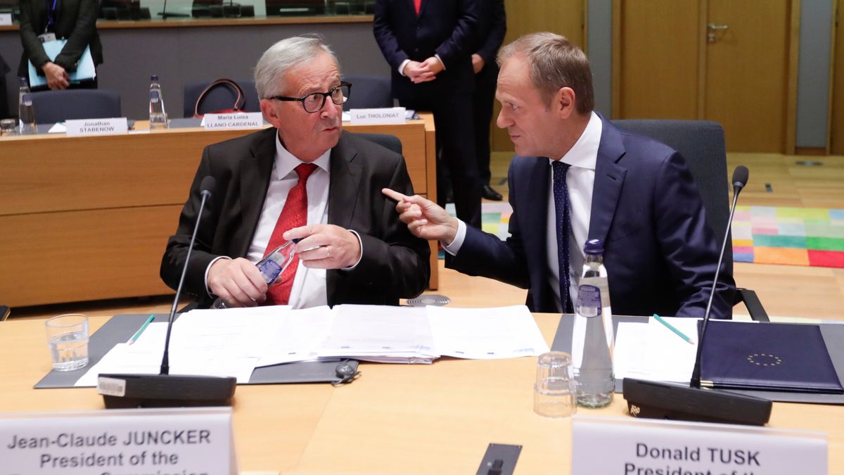 Przewodniczący Rady Europejskiej Donald Tusk.