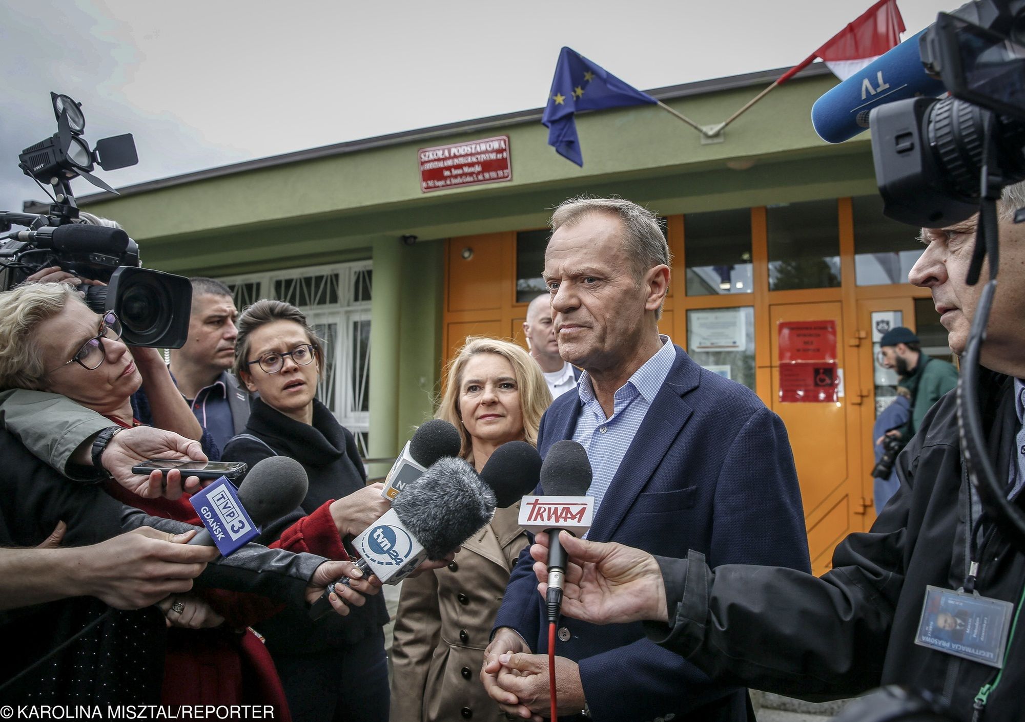 Wyniki wyborów do Europarlamentu 2019. Donald Tusk wciąż nie komentuje.