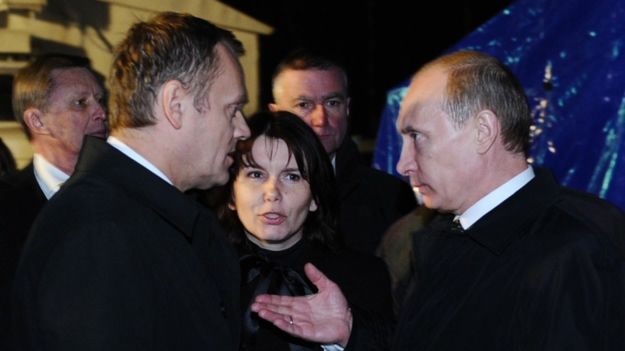 Magda Fitas-Dukaczewska tłumaczyła rozmowę Donalda Tuska z Władimirem Putinem