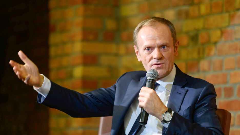 Przewodniczący Europejskiej Partii Ludowej Donald Tusk w Poznaniu