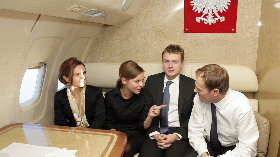 Donald Tusk z rodziną