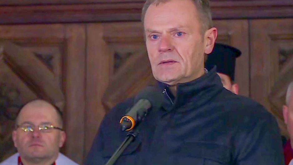 Donald Tusk nie ukrył wzruszenia