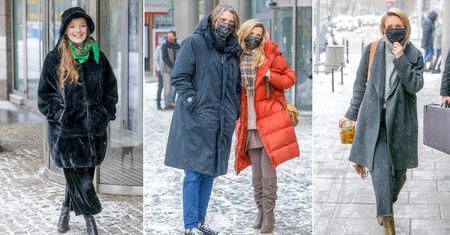 Gwiazdy przed studiem "Dzień Dobry TVN": Małgorzata Ohme, Joanna Koroniewska, Sanah