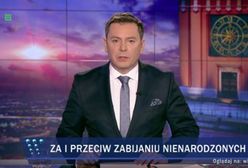"Wiadomości" TVP w swoim stylu o Czarnym Proteście. "Kilka tysięcy w kilku miastach"