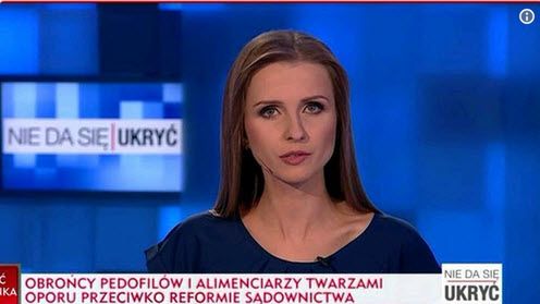 Telewizja TVP Info znana jest z tzw. "pasków grozy"