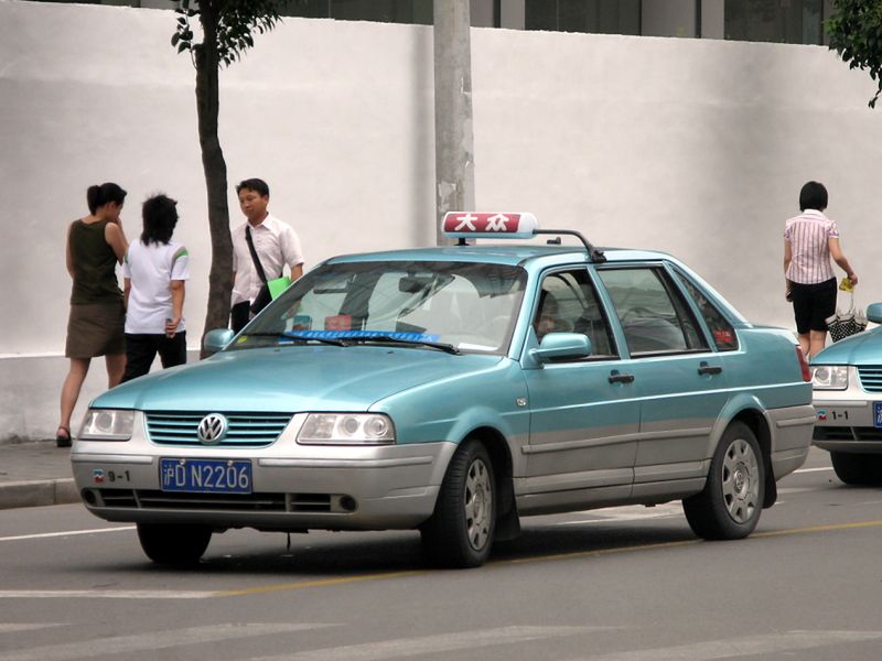 Szanghaj, Chiny - cena za 3 km: 3,13 EUR