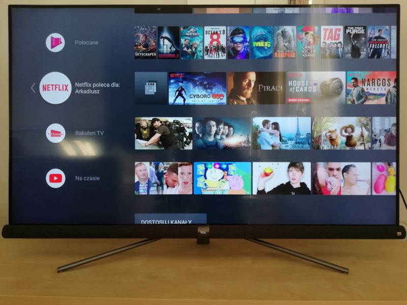 TCL 55DC760 jest wart swojej ceny