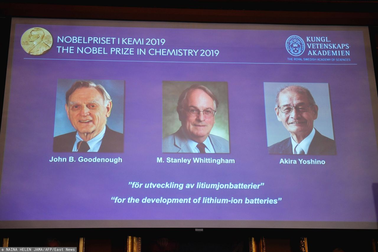 Nagrody Nobla 2019 z chemii przyznane