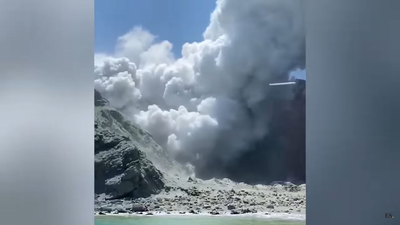 Nowa Zelandia: Erupcja wulkanu na wyspie White. Policjanci uważają, że nikt nie przeżył