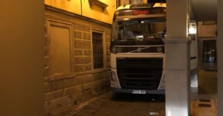 Włochy. Polski kierowca tira demolował miasteczko Portogruaro. Zdjęcia