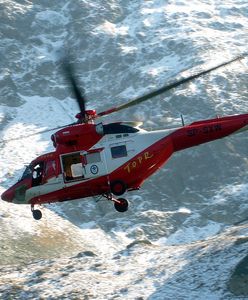 Tatry: w rejonie Rysów zeszła lawina. Helikopter TOPR w akcji