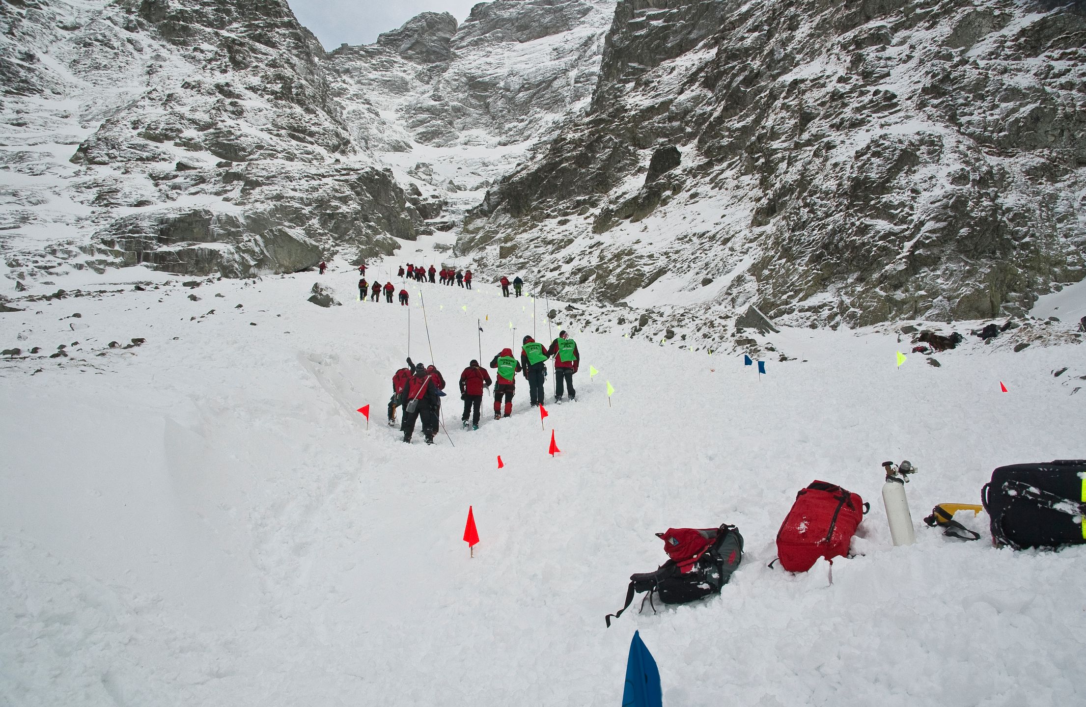 lawina z Rysow 2009-12-30 