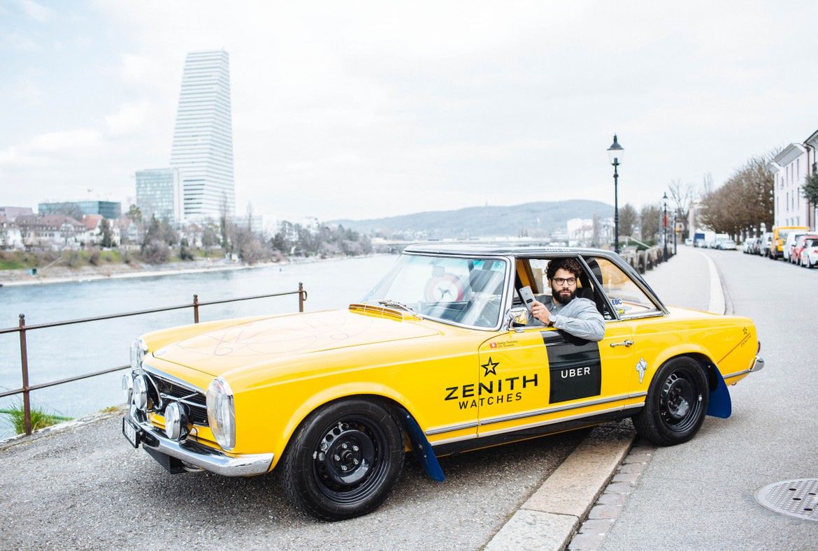 Uber kusił klasycznymi autami na ulicach Bazylei