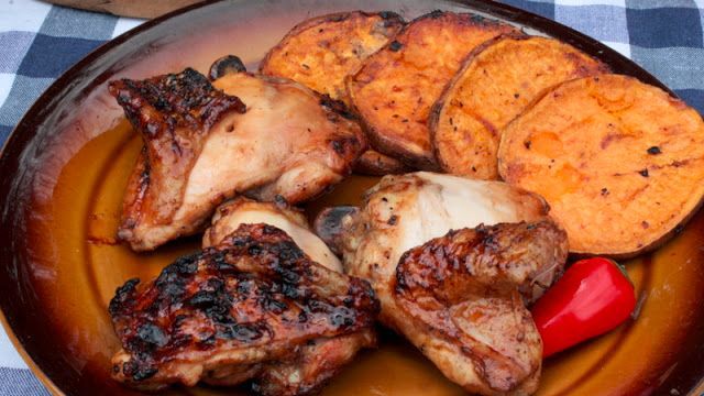 Udka z kurczaka z sosem barbecue. Idealne na grilla