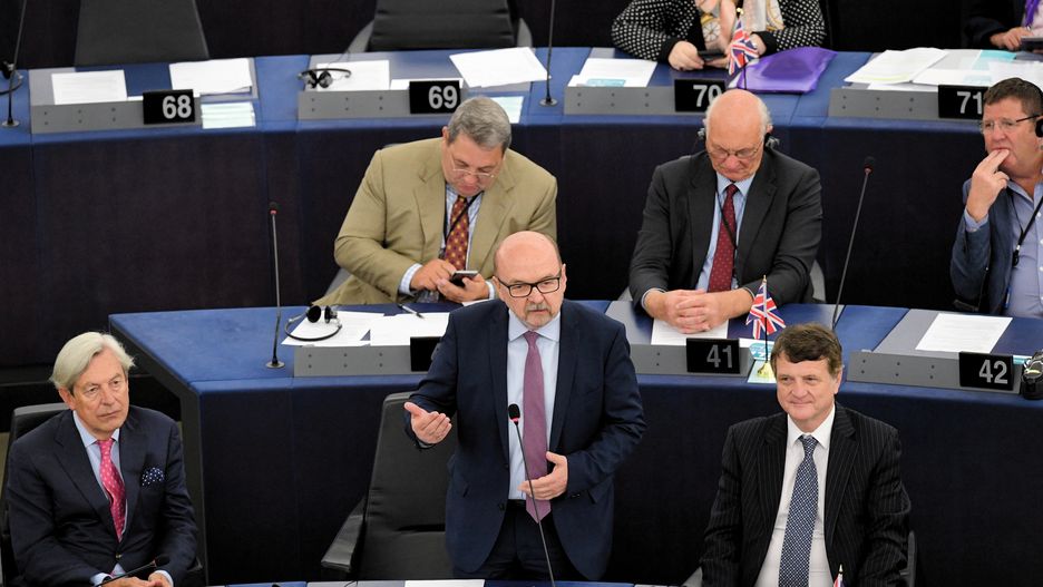 Ryszard Legutko, współprzewodniczący Europejskiej Grupy Konserwatystów i Reformatorów.