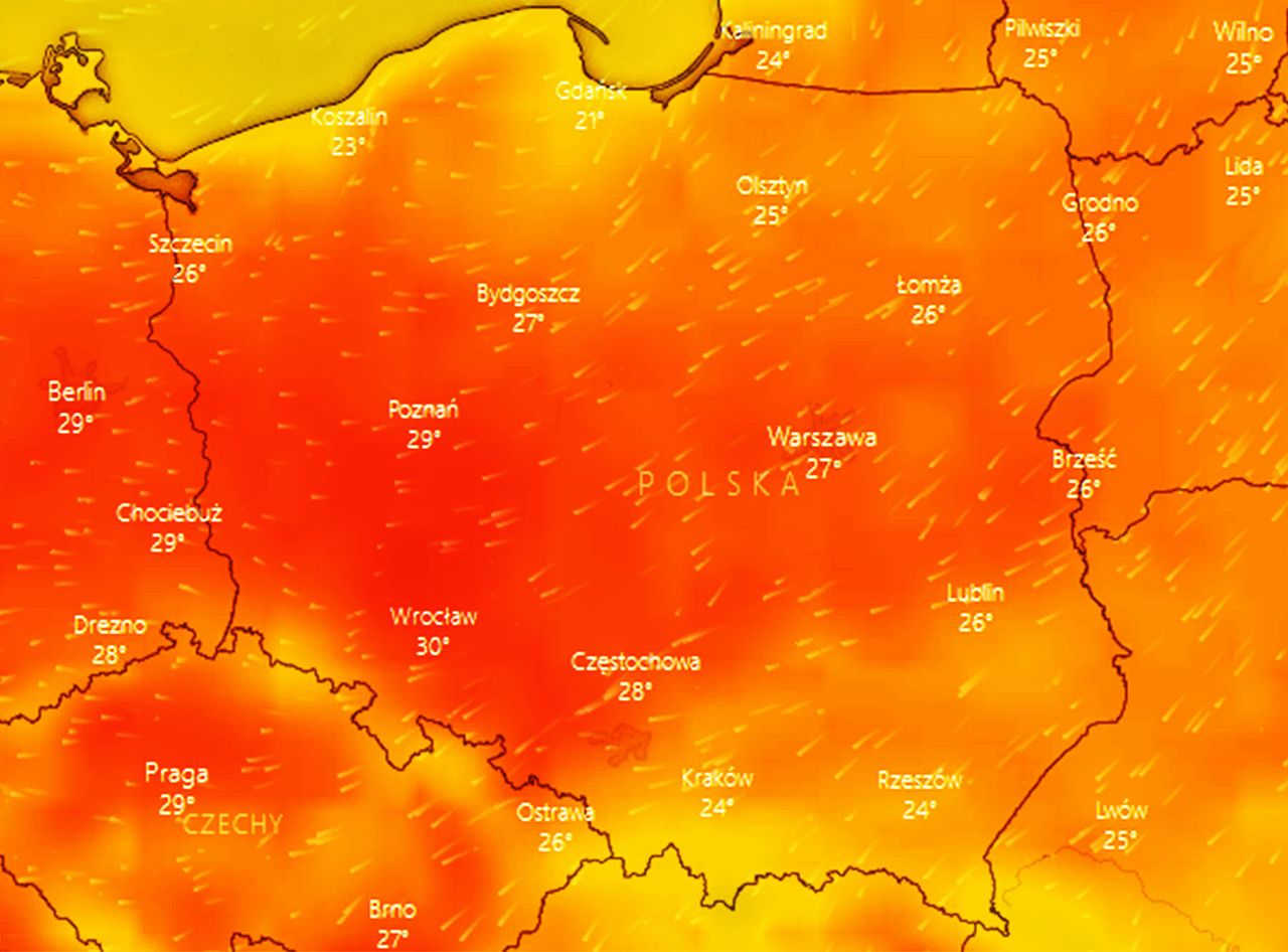 Pogoda. Padnie rekord upałów? Już w poniedziałek ponad 30 st. C