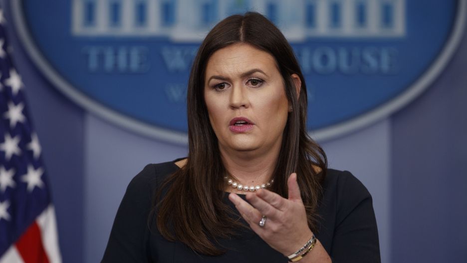 Sekretarz prasowa Białego Domu, Sarah Huckabee Sanders.