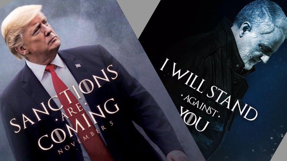 Konflikt na memy prezydenta Trumpa i gen. Suleimaniego towarzyszył ogłoszeniu sankcji