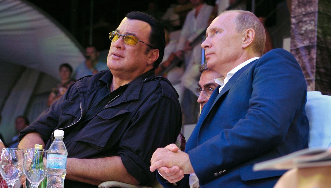 Steven Seagal już nie pojedzie na Ukrainę. Został wpisany na czarną listę