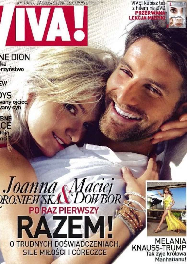 Joanna Koroniewska i Maciej Dowbor na okładce Vivy!