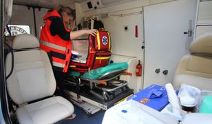 Wypadek w Warszawie. Kobieta w szpitalu, pies nie przeżył