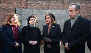 Amerykańska polityk Nancy Pelosi odwiedziła Auschwitz. O polskich ofiarach ani słowa