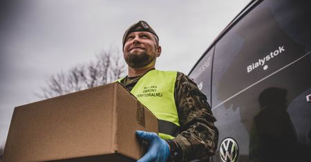 Koronawirus w Polsce. Terytorialsi pomagają żołnierzom AK