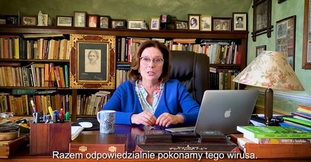 Wybory prezydenckie 2020. Małgorzata Kidawa-Błońska: "Razem pokonamy wirusa"