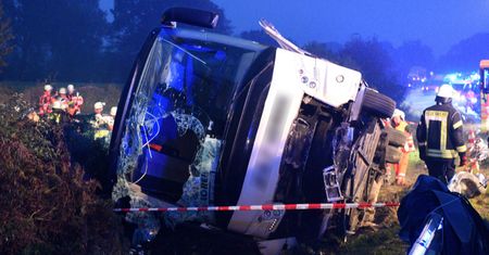 Niemcy. Poważny wypadek polskiego autokaru. Są ranni