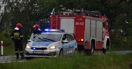 Śmiertelny wypadek. Kierowca motocykla nie przeżył zderzenia