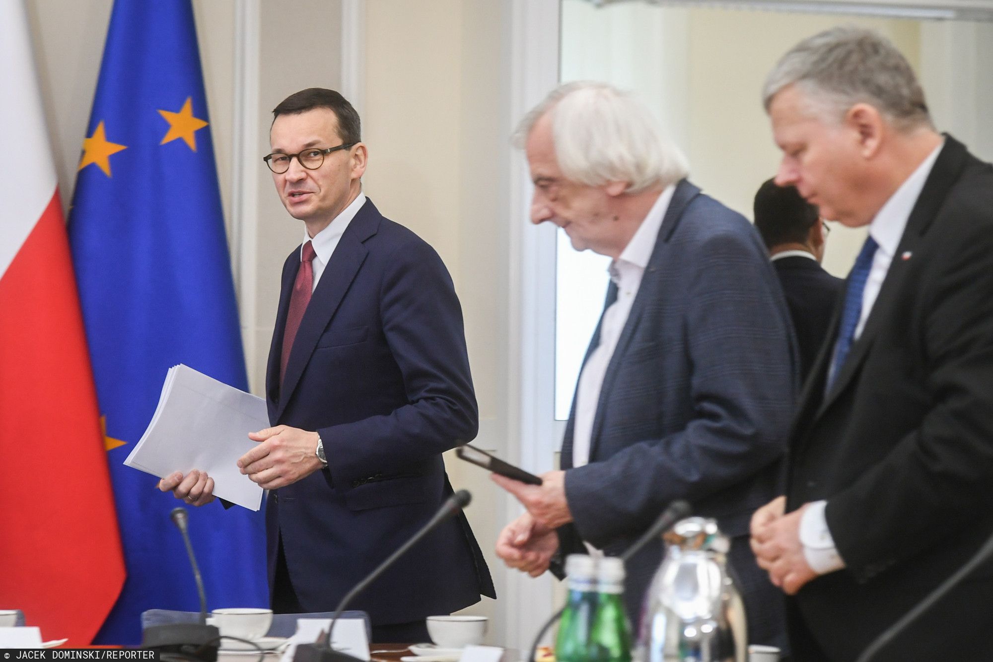 Premier Mateusz Morawiecki (PiS).