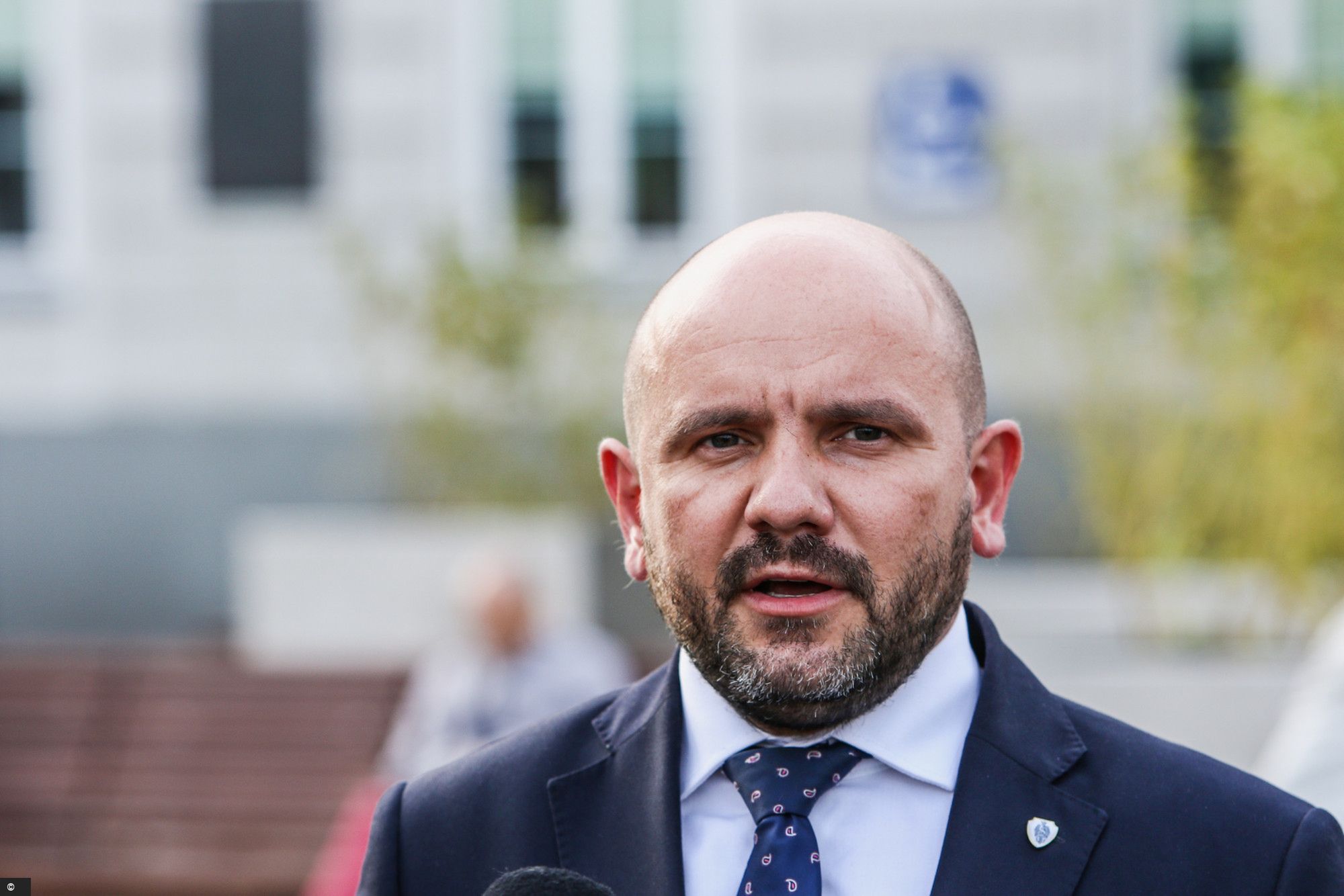 Koronawirus. Poseł Solidarnej Polski Mariusz Gosek.