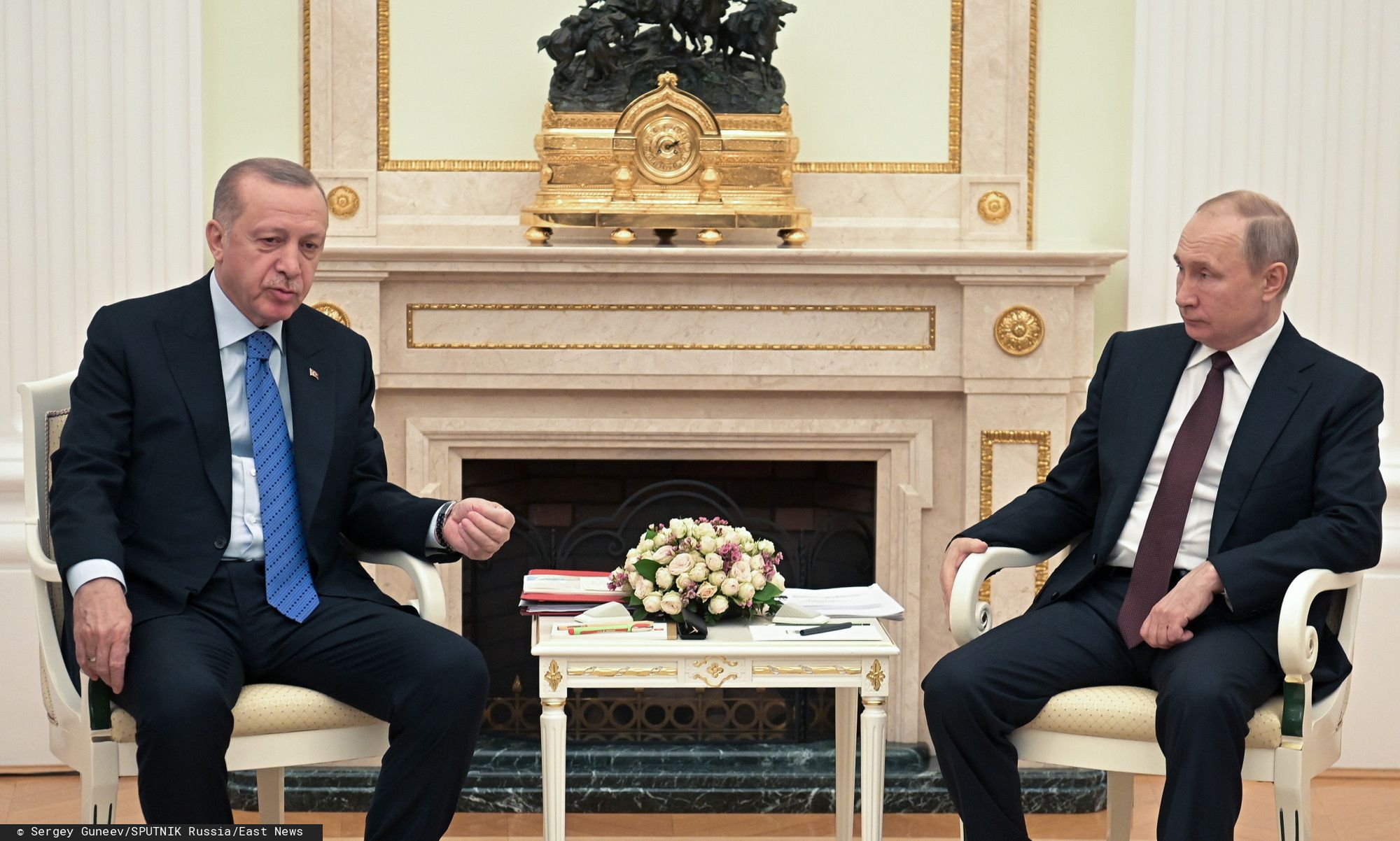 Recep Tayyip Erdogan i Władimir Putin.