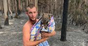 Australia. 22-latek bohaterem. Ratuje koale z płonącego lasu