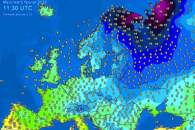 Pogoda. Ochłodzenie i duże opady śniegu. "Najchłodniejsze dni tej zimy"