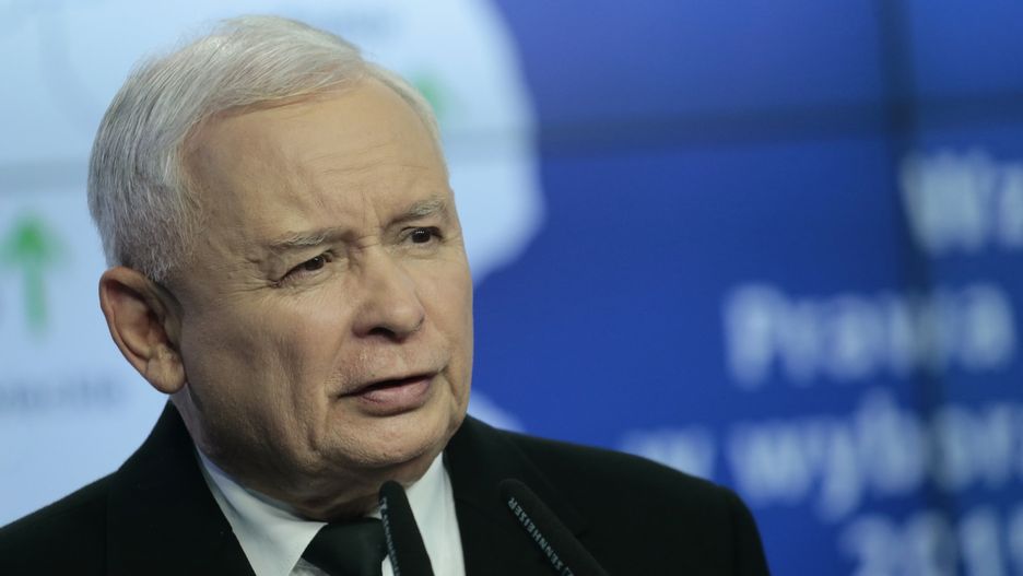 Prezes PiS Jarosław Kaczyński.