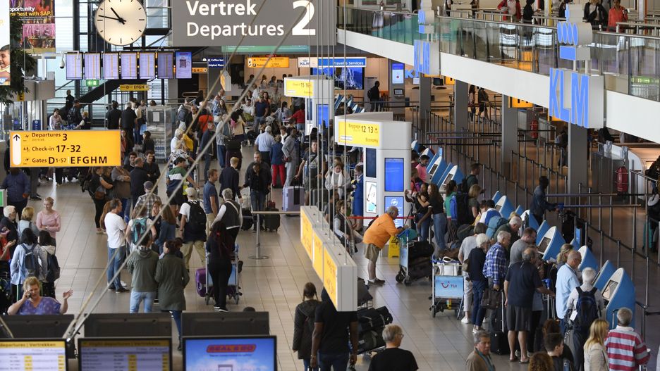 Lotnisko Schiphol (Holandia).