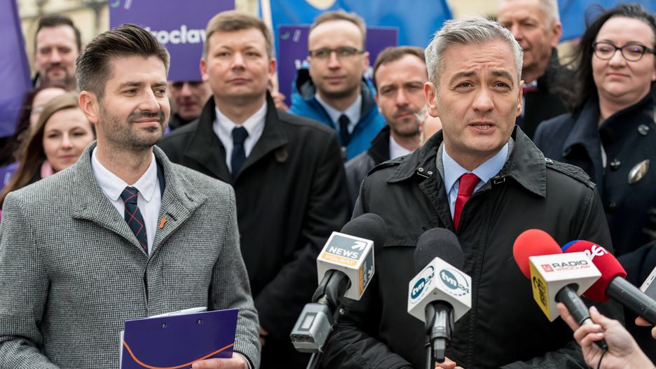 Krzysztof Śmiszek i Robert Biedroń.