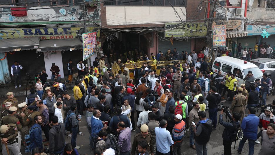 New Delhi. Trwa liczenie ofiar.