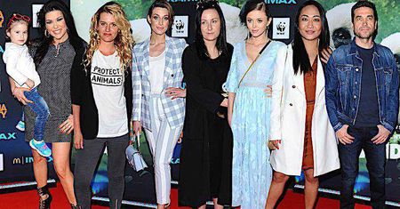 Gwiazdy na premierze filmu "Panda 3D": Marcin Dorociński, Julia Kamińska, Paulina Przybysz, Misheel Jargalsaikhan, Iwona Węgrowska