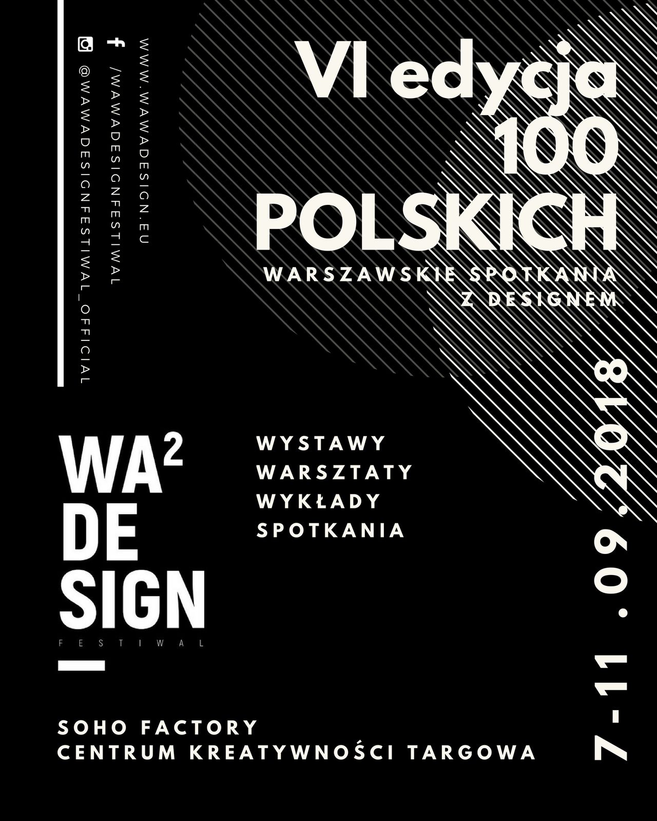We wrześniu odbędzie się VI edycja wyjątkowego festiwalu designu w stolicy. Tym razem pod hasłem 100 POLSKICH.