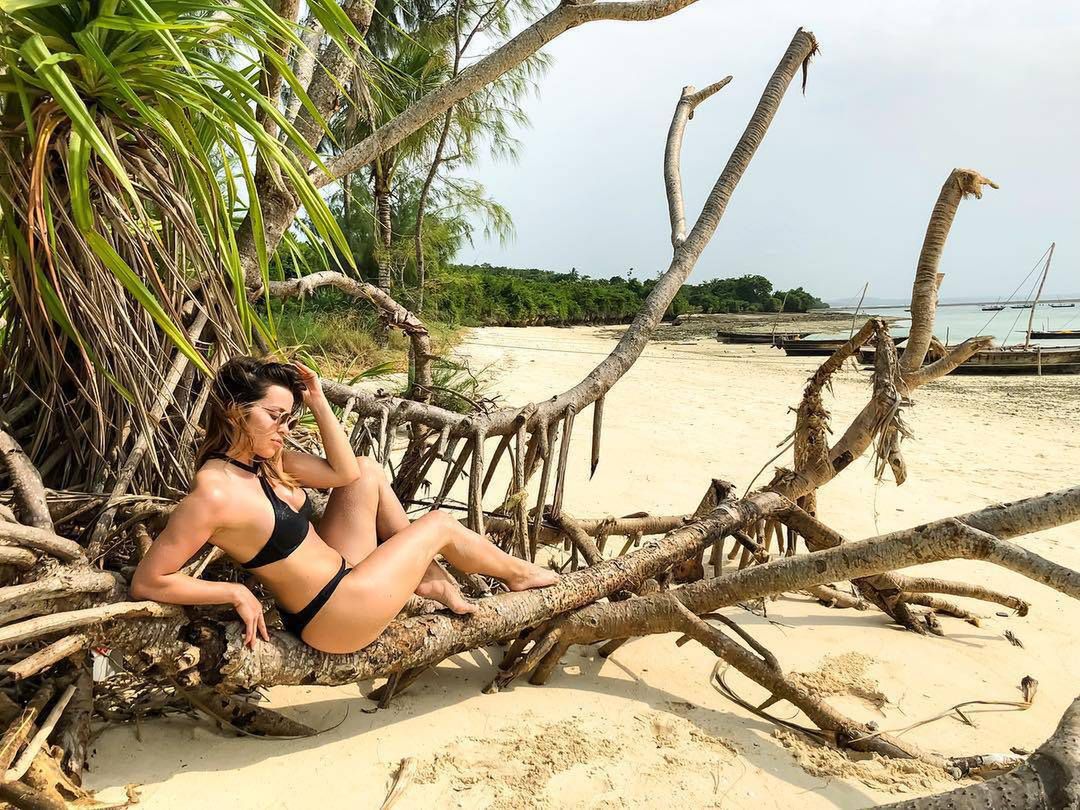 Malwina Wędzikowska w bikini na wakacjach