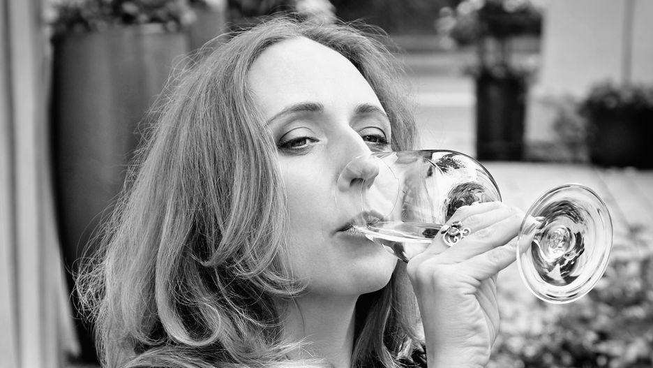 Monika Bielka Vescovi nie pije, ale degustuje, jak przystało na profesjonalistkę