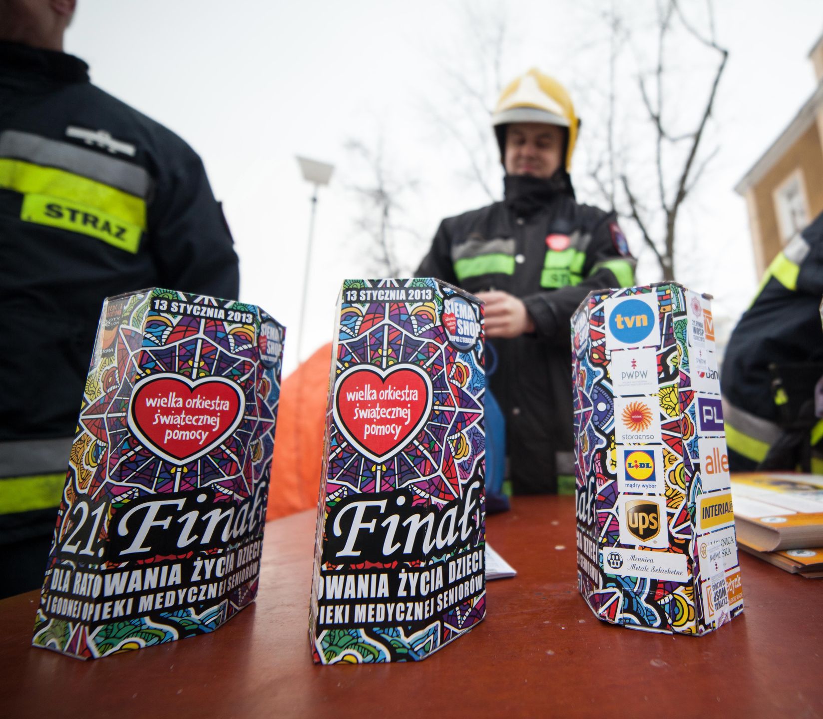 Strażacy ochotnicy wspierają WOŚP