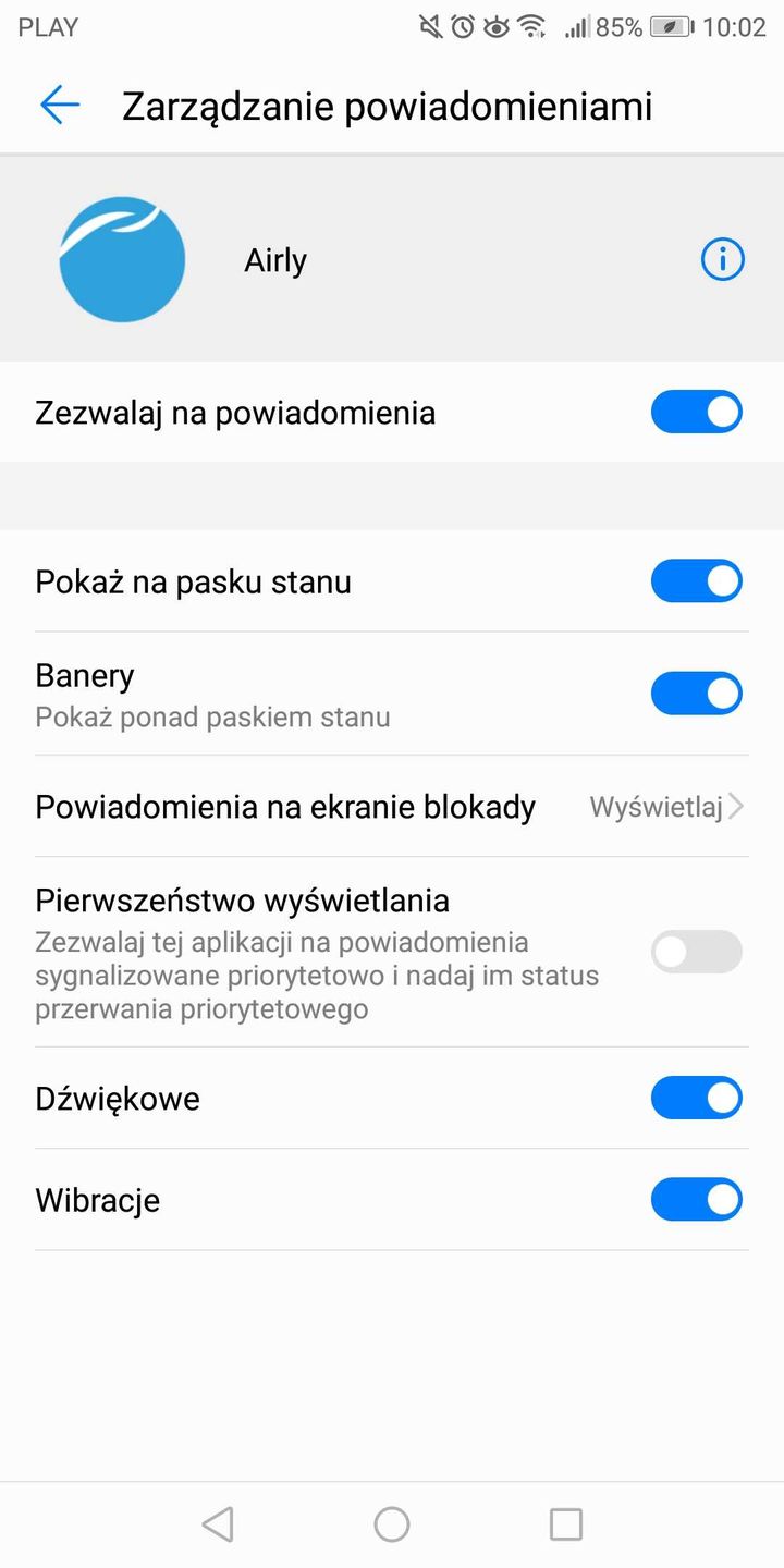 Powiadomienia w Androidzie 