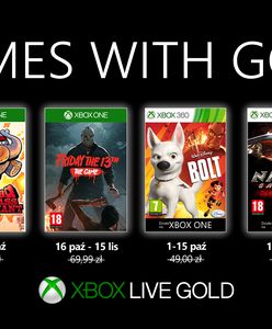 Xbox Live Gold: październikowa oferta gier w Games with Gold