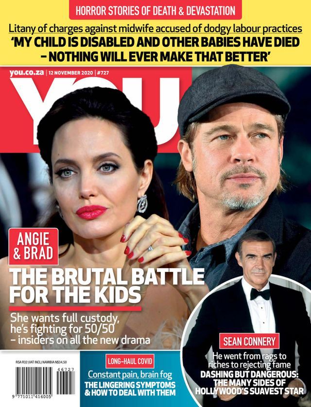 Brad Pit i Angelina Jolie na okładce YOU