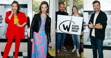 Konferencja koncertu Radia Wolny Świat: Herbuś, Kamińska, Arciuch, Kasprzykowski, Rock i inni