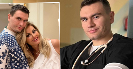 Conan Kaźmierski pochwalił się prezentem na Dzień Dziecka. W dłoni torba Louis Vuitton, a na klacie... Sami zobaczcie