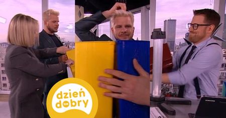 Filip Chajzer i Gosia Ohme zaliczyli wpadkę w "DDTVN". Bez pomocy fanów byłoby jeszcze gorzej. "Daliśmy plamę"